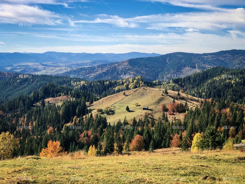 Autumn in the mountains