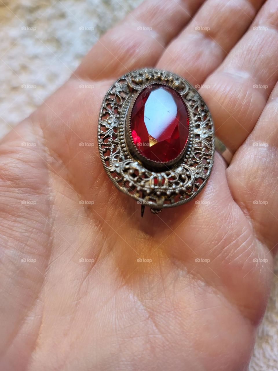 antique pin