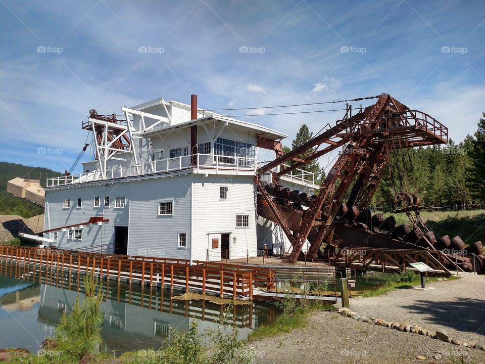 Mining Dredge