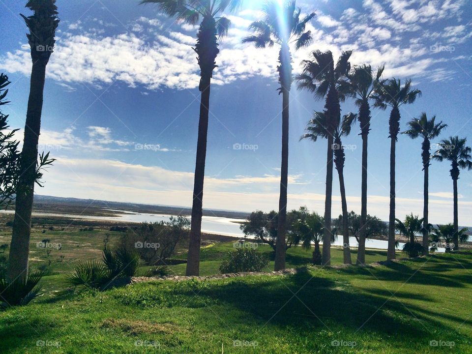 Golf Monastir. this photo was taken in the golf of monastir Tunisia in a sunny day