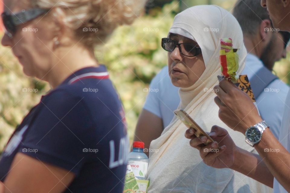 Muslim Woman. Muslim woman.