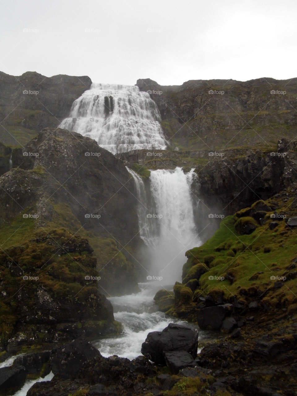 waterfalls in the north of iceland