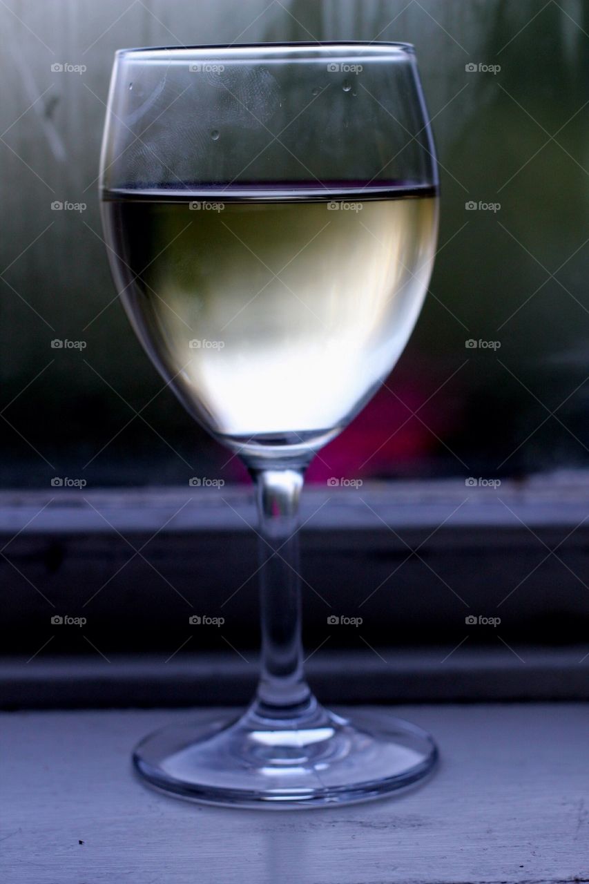 wine glas fönster vin by edxge