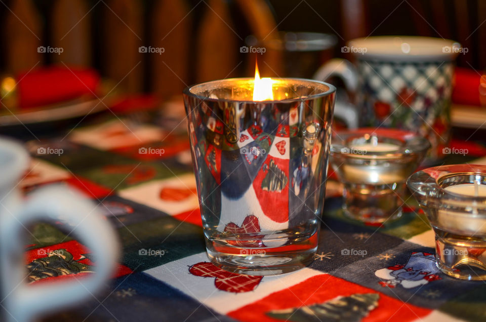 Table Setting Reflection