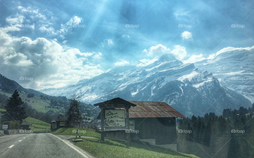 Swiss landscape 