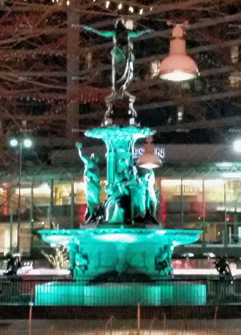 Blue Fountain
