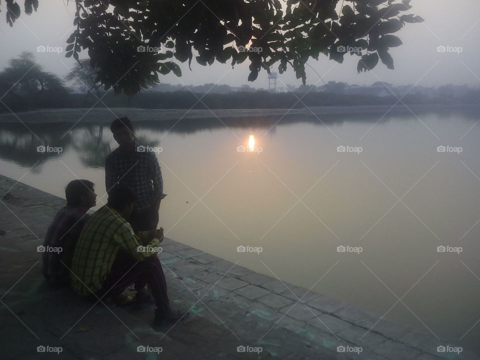 sunrise with friends