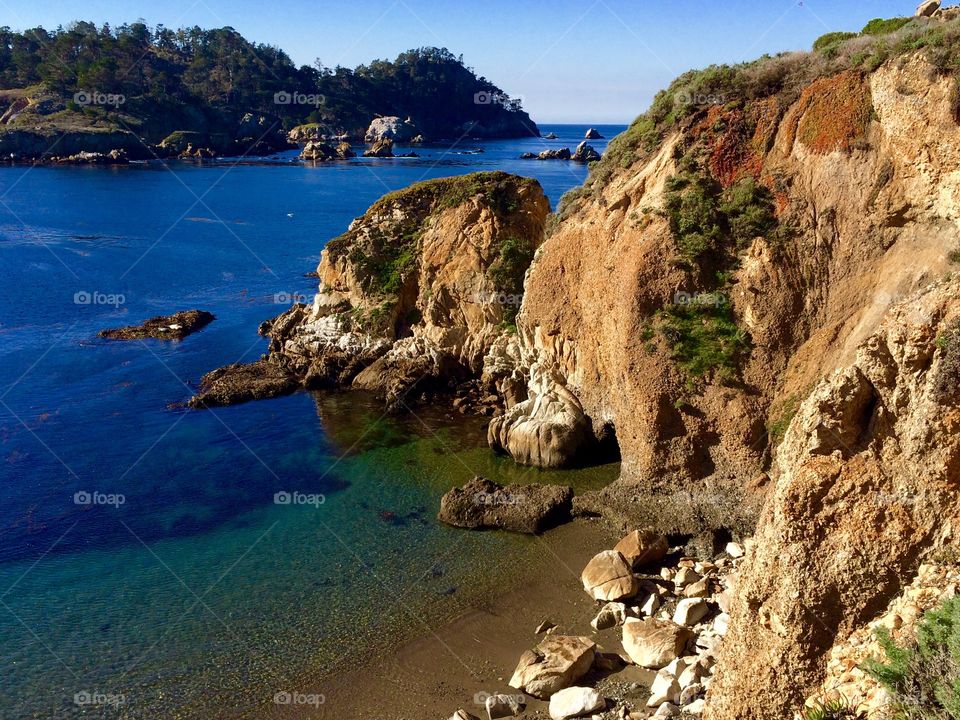 View of Point Lobos, California
