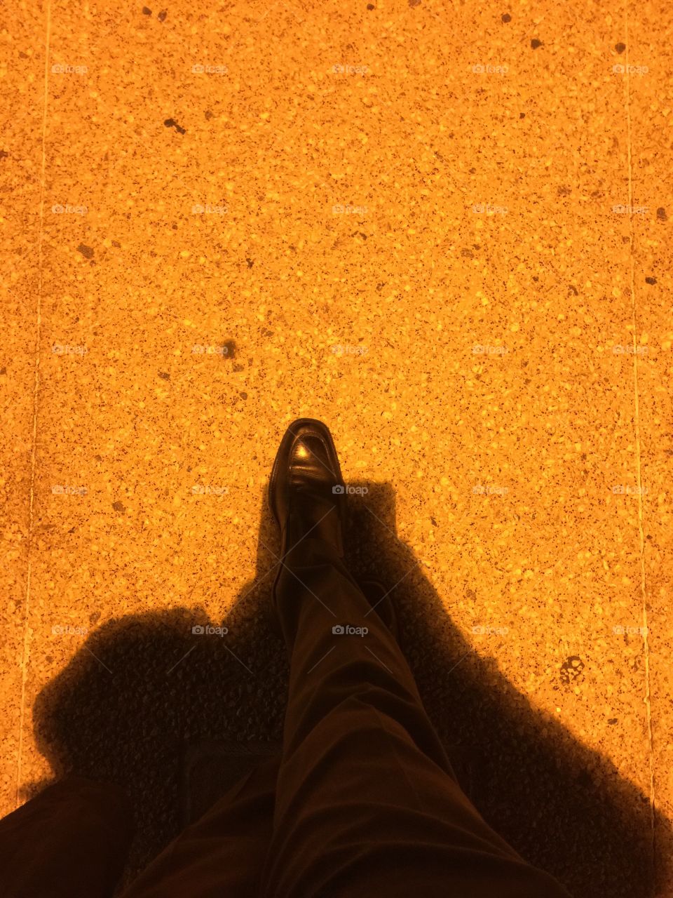 Shoe shadow 
