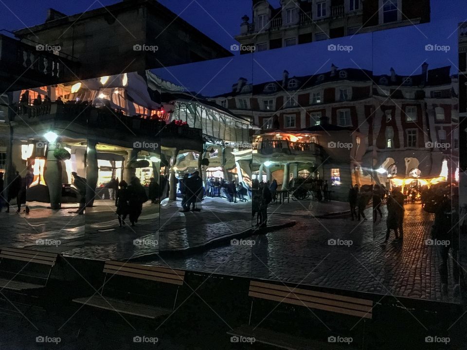 Mirror Reflection in Central London
