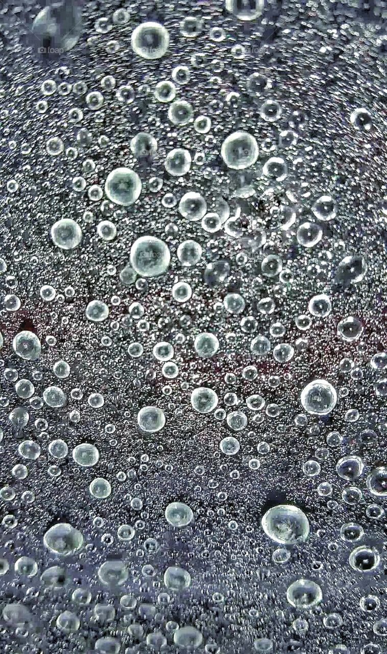 water drops on window