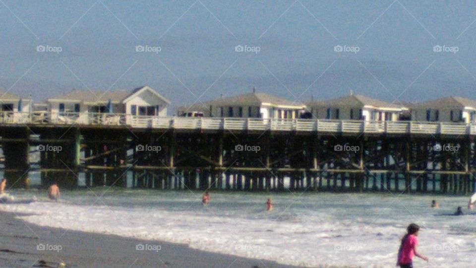 Cottages available to book for staycations on Crystal Pier, Pacific Beach, San Diego, CA