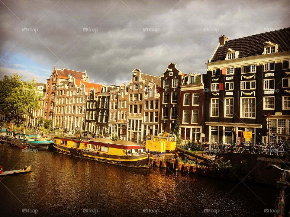 Amsterdam canals 