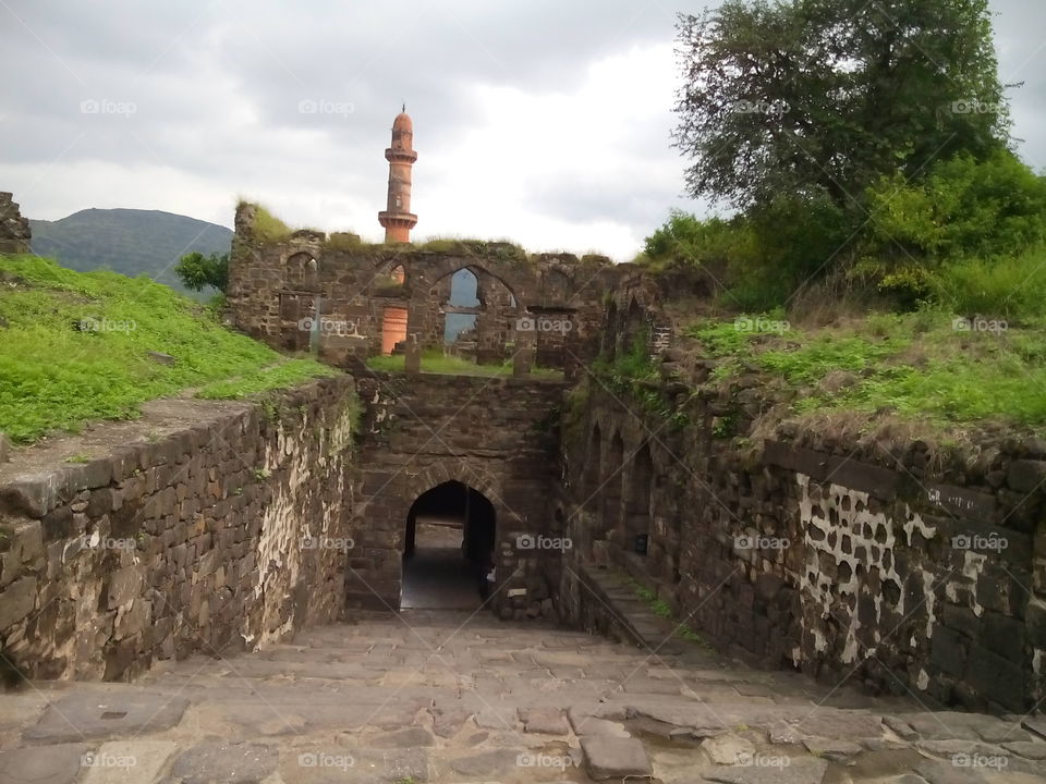Daulatabad (Deogiri ) Fort 
800years old 
Made on time of Yadavas dynasty
Auranagabad - Maharashtra - India
