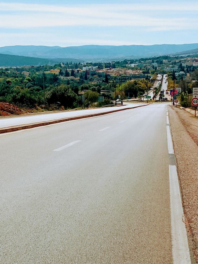 On the road