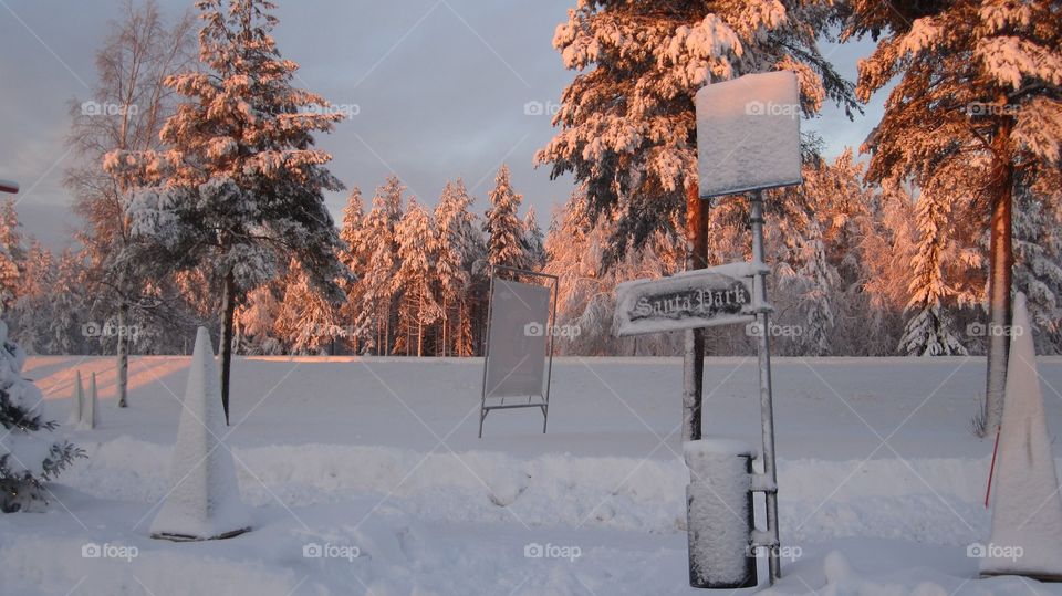 Winter magic at Santa Park (Lapland-Finland)