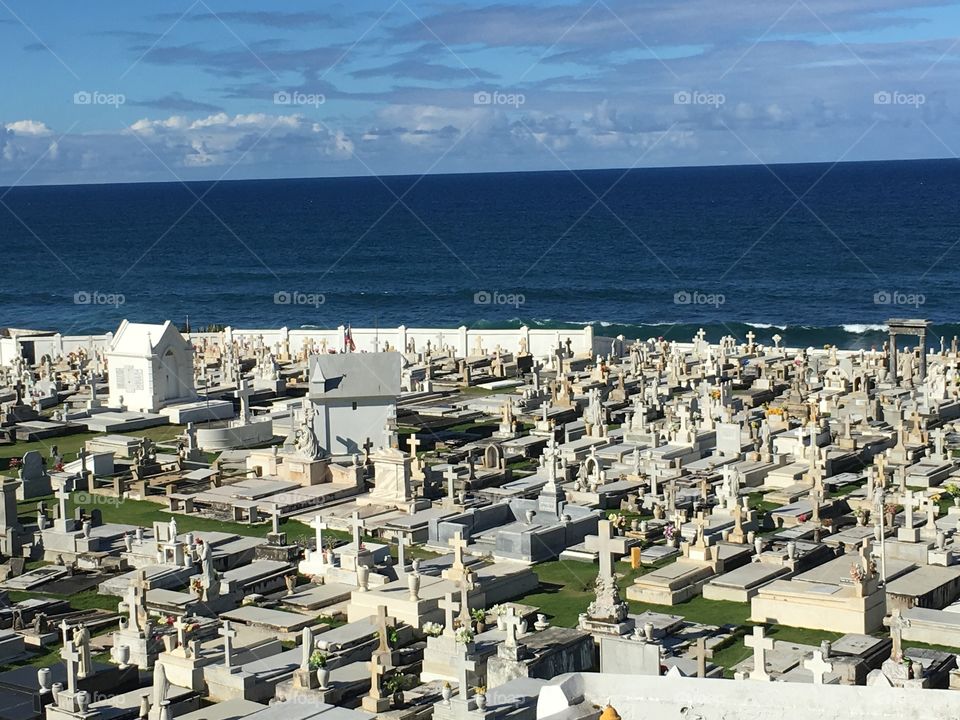 Cemetery in San Juan