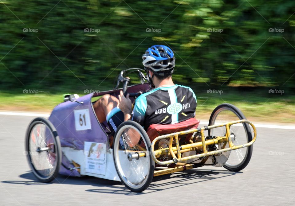 Formula one with pedals