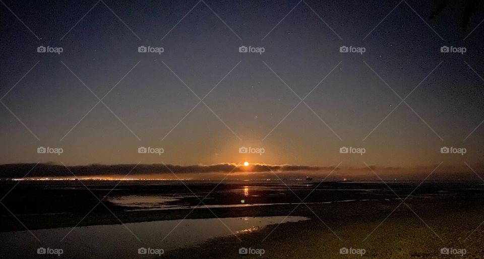 Moonrise - Isle of Wight