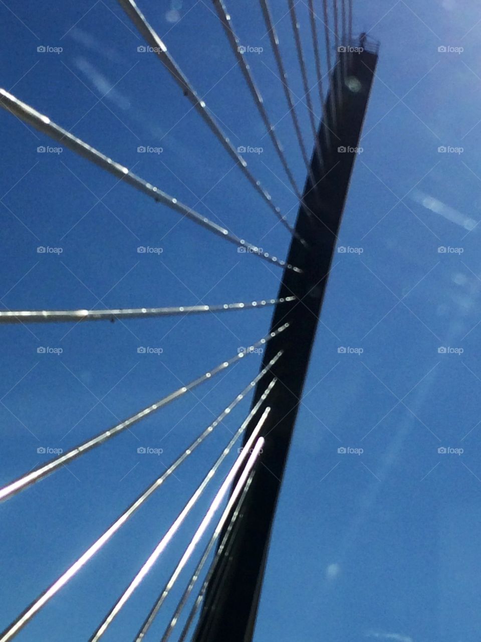 No Person, Sky, Bridge, Connection, Steel