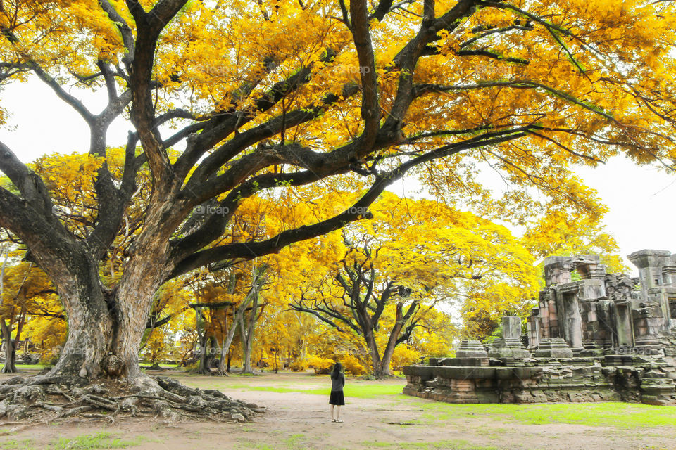 phi mai stone castle of thailand, travel in thailand