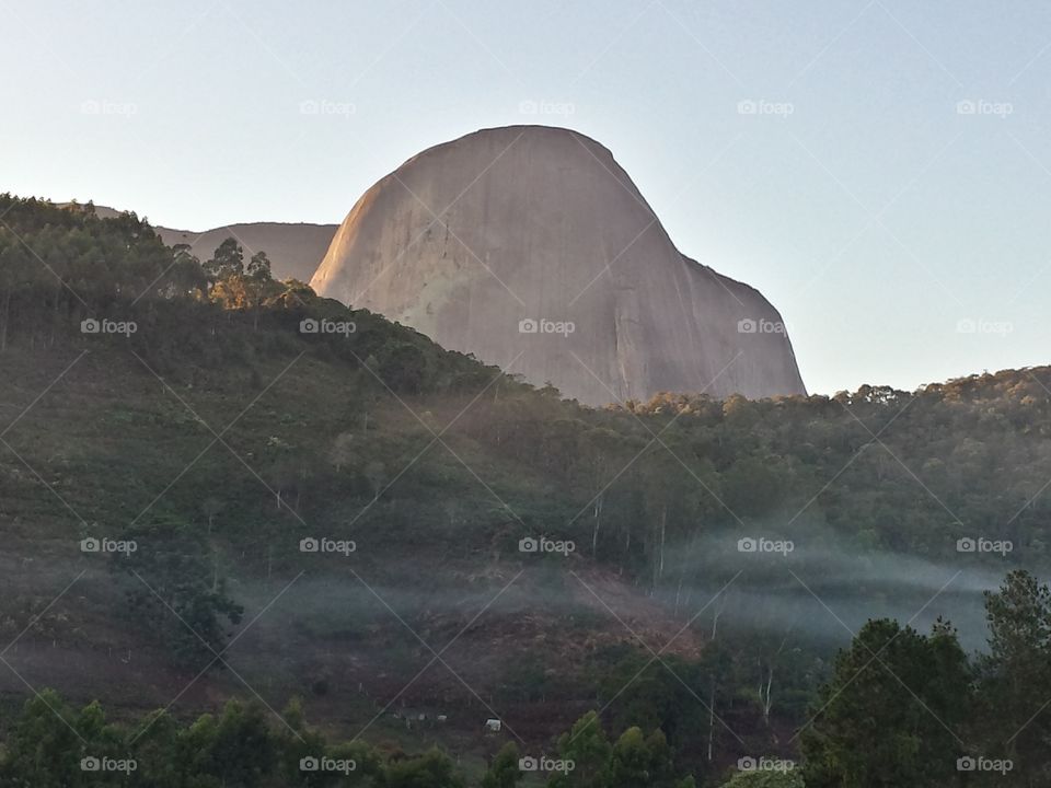 Pedra azul mountain in Brazil