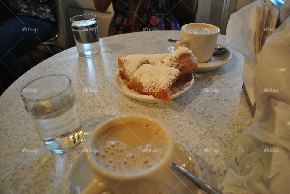 French coffee in New Orleans, La