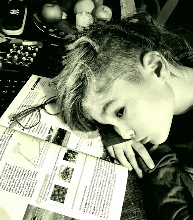 tired and bored