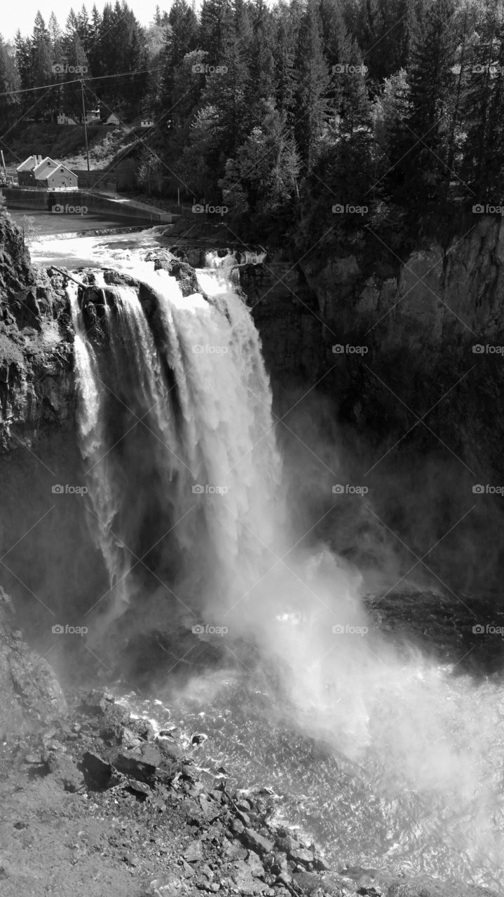 Snoqualmie Falls, Washington. May 2015