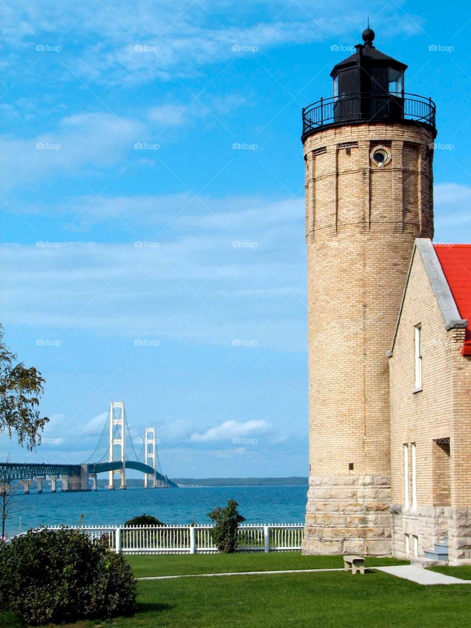 Old Mackinac Point Lighthouse. Old Mackinac Point Lighthouse, MI