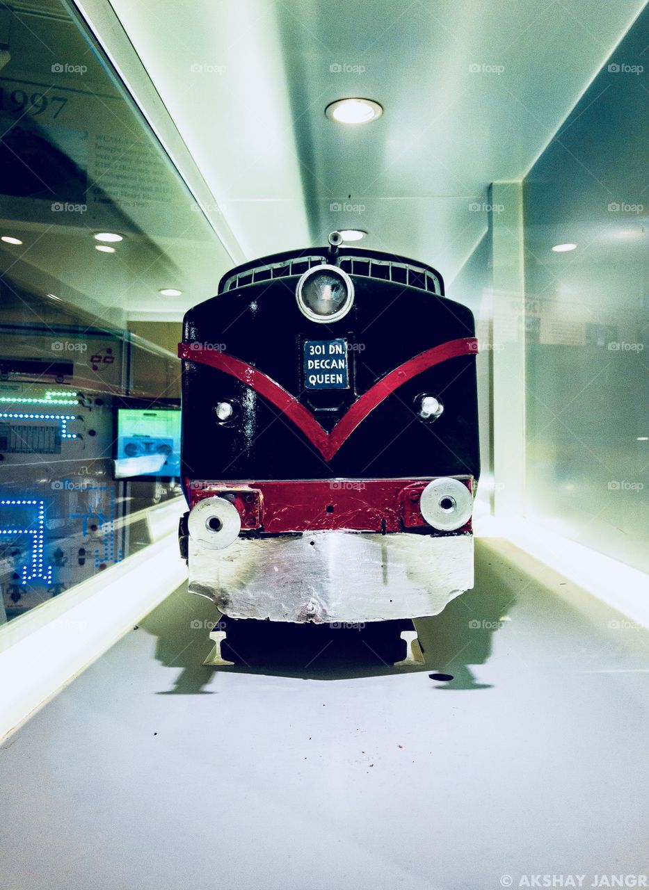 Train model Deccan Queen