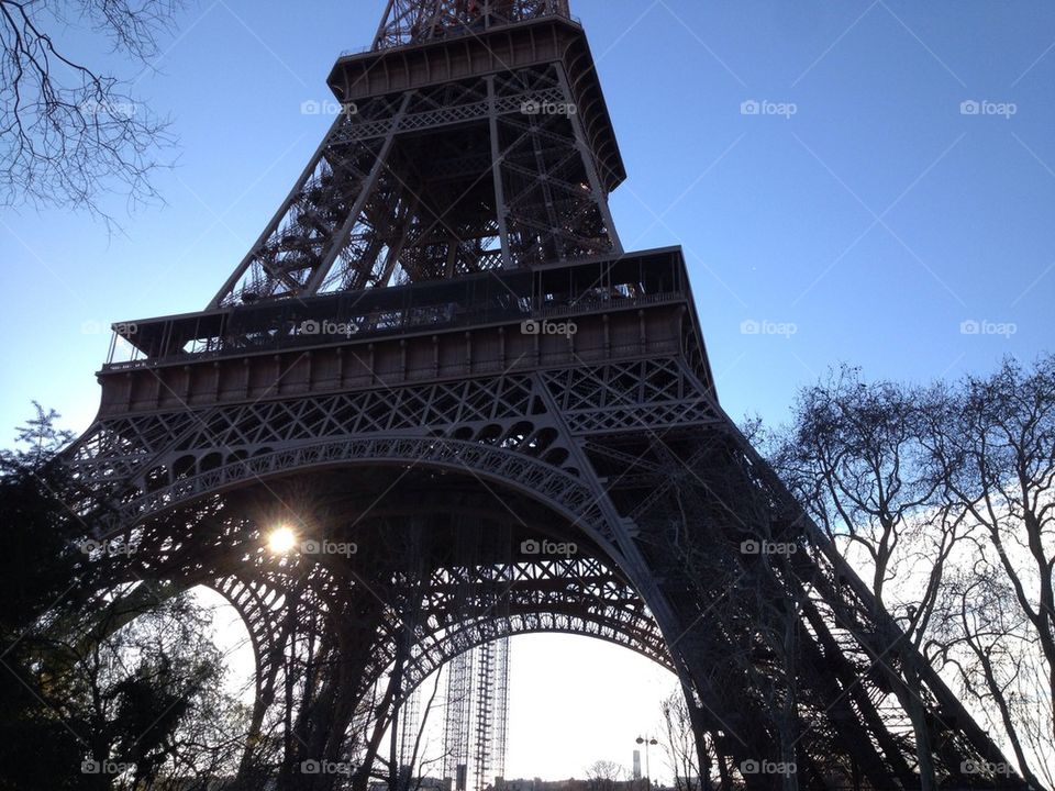sun france paris tour eiffel by JBMotillon