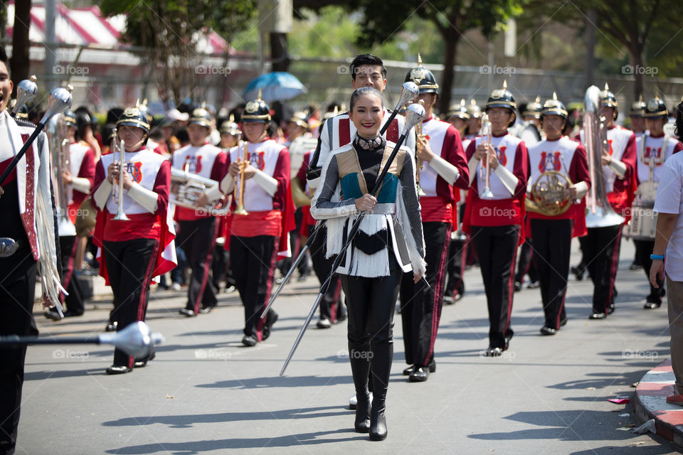 Drum major parade 