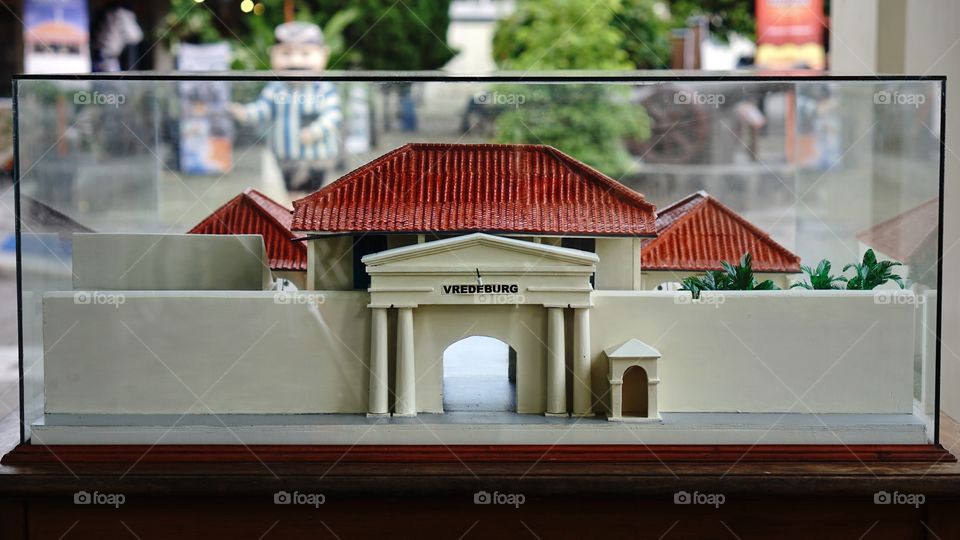 Miniature of Fort Vredeburg Yogyakarta