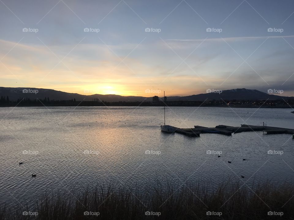 The sun sets again on another wonderful day. 