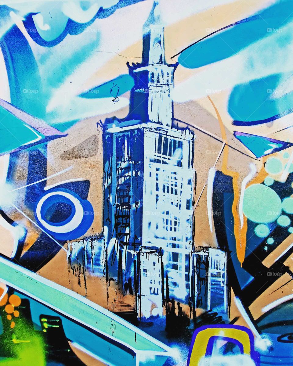 long walk shooting city grafity