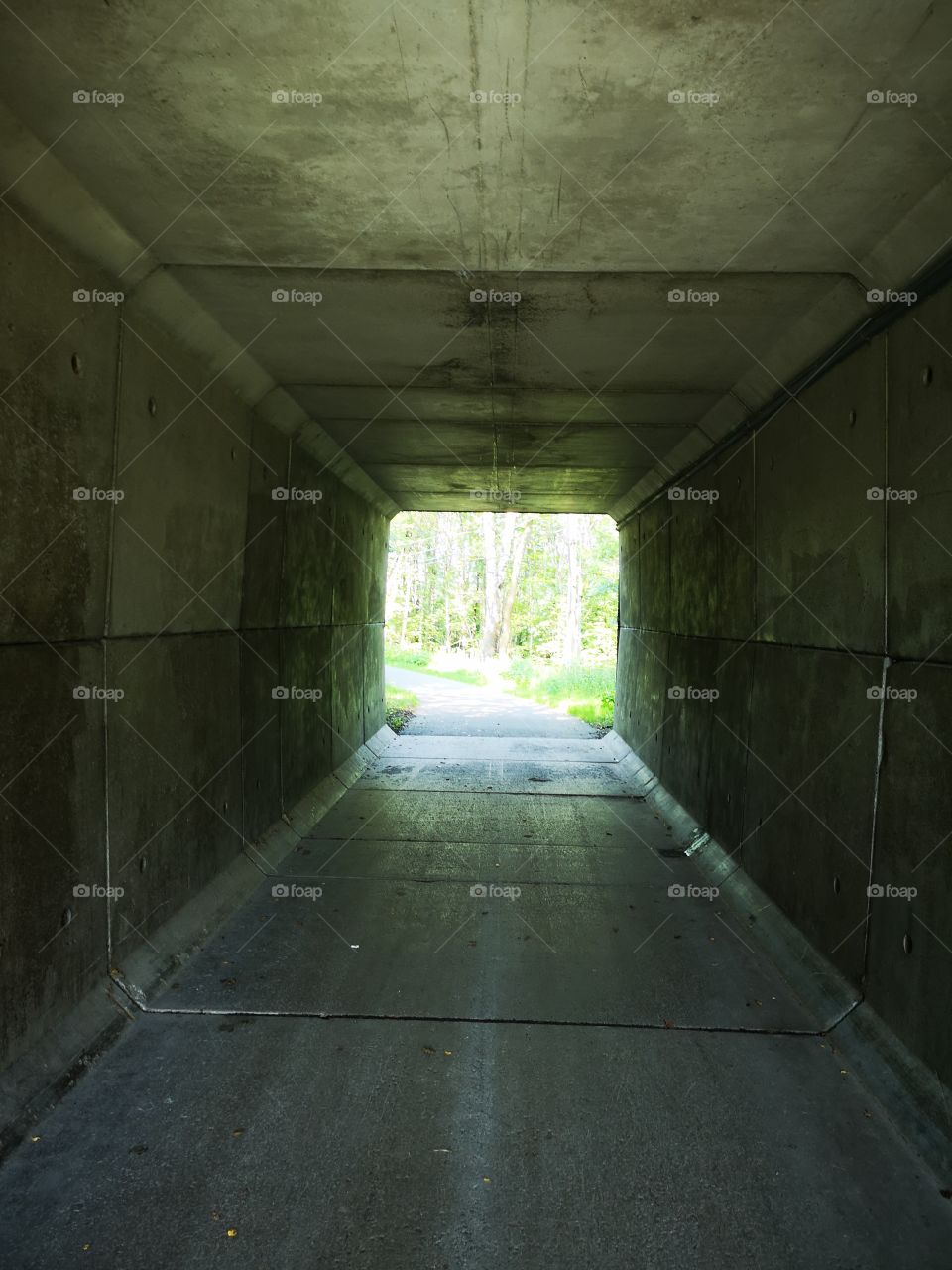 Light athe end of the tunnle