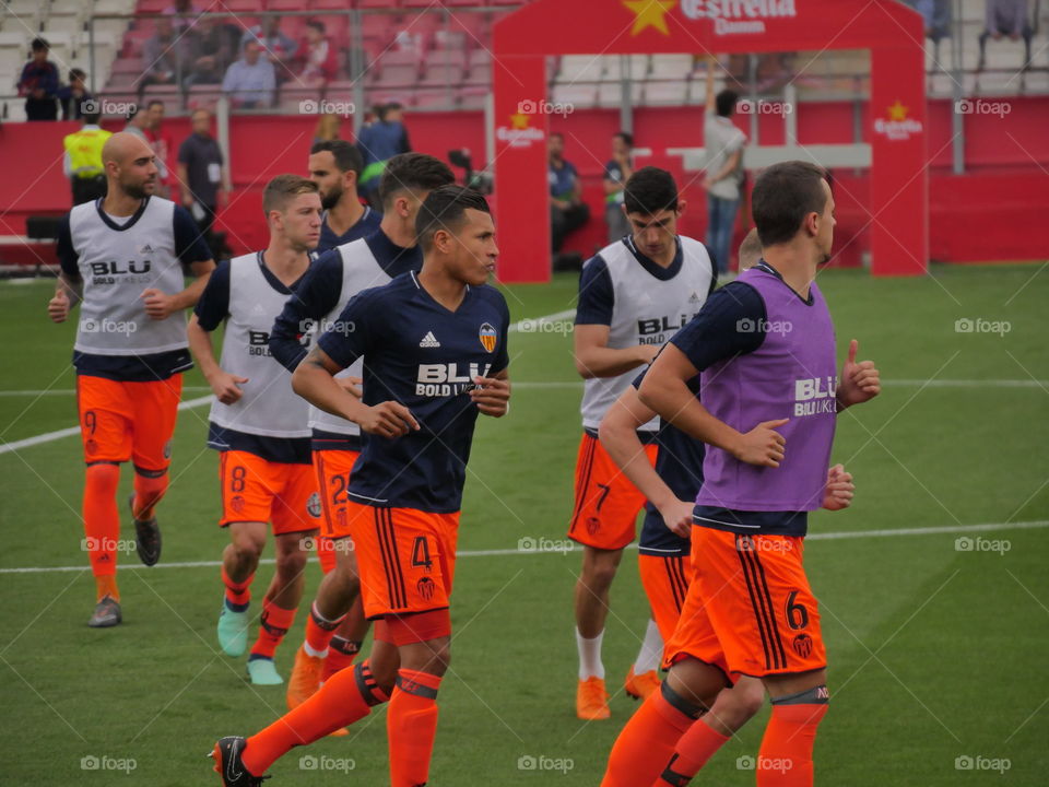 training Valencia Cf