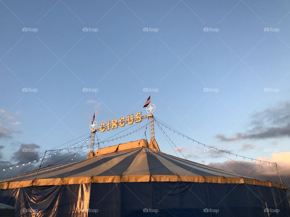 Circus tent