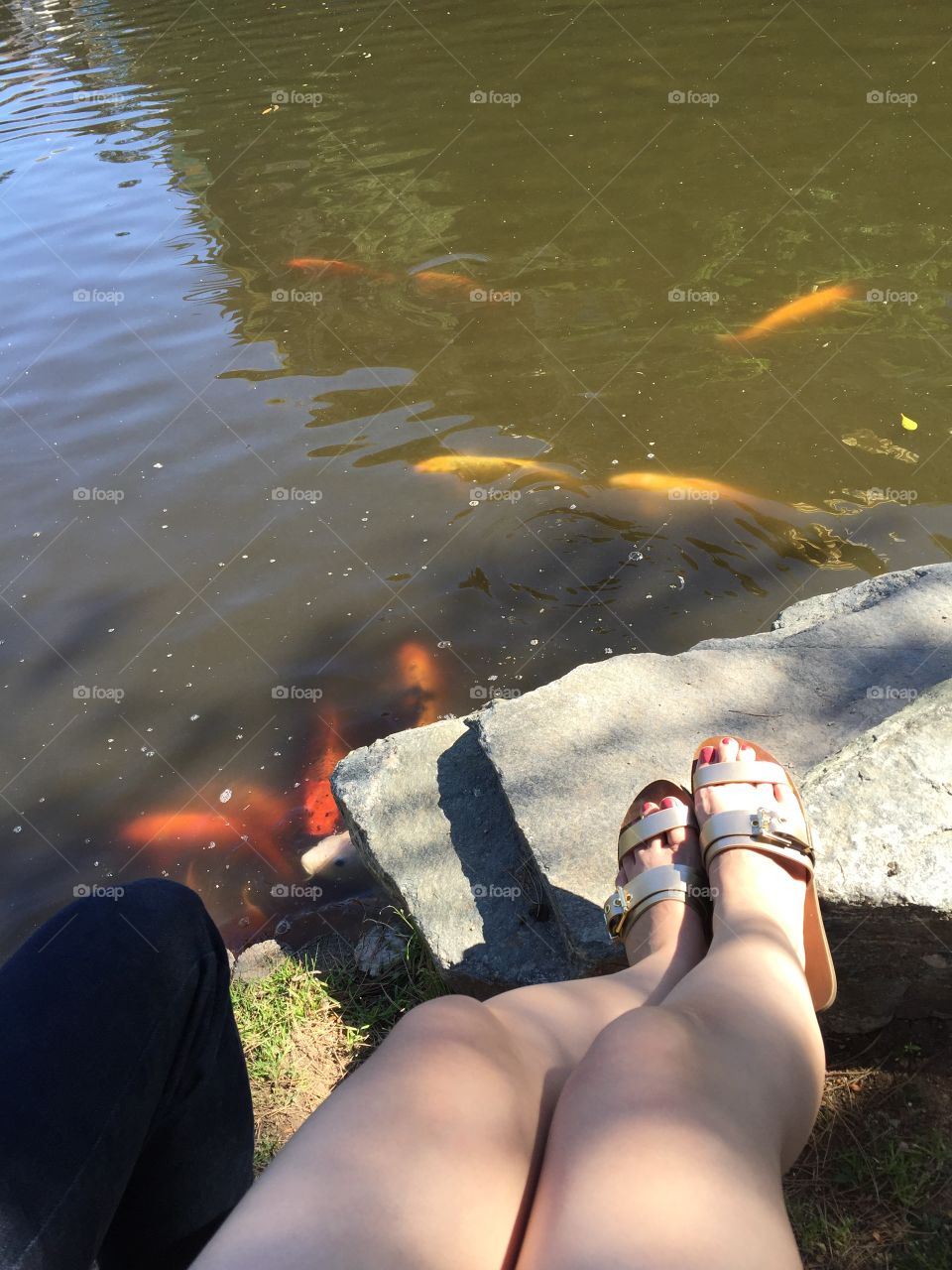 Water, People, Girl, River, Adult