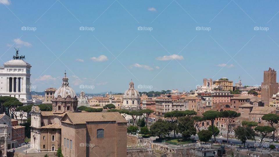 Travel in Italy, view , Rome