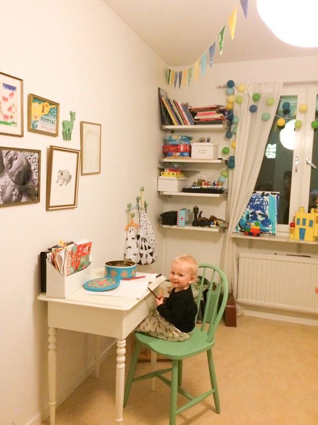 Baby painting