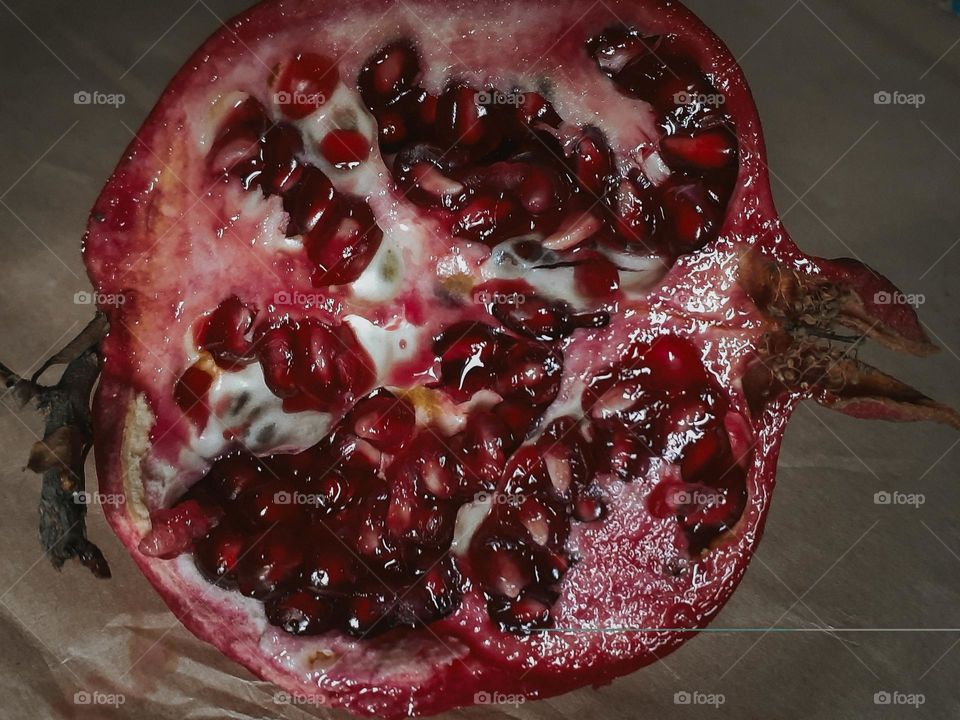 Pomegranate fruits