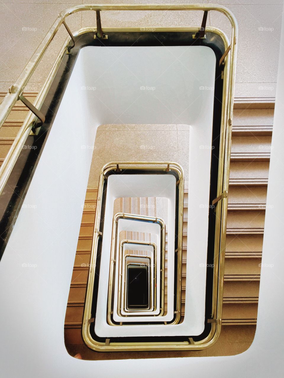 Golden Stairwell