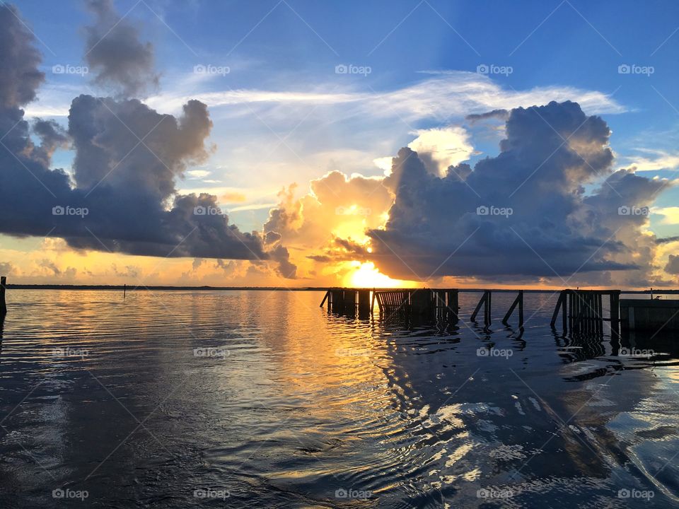 Sunset, Water, Dawn, Reflection, Sun