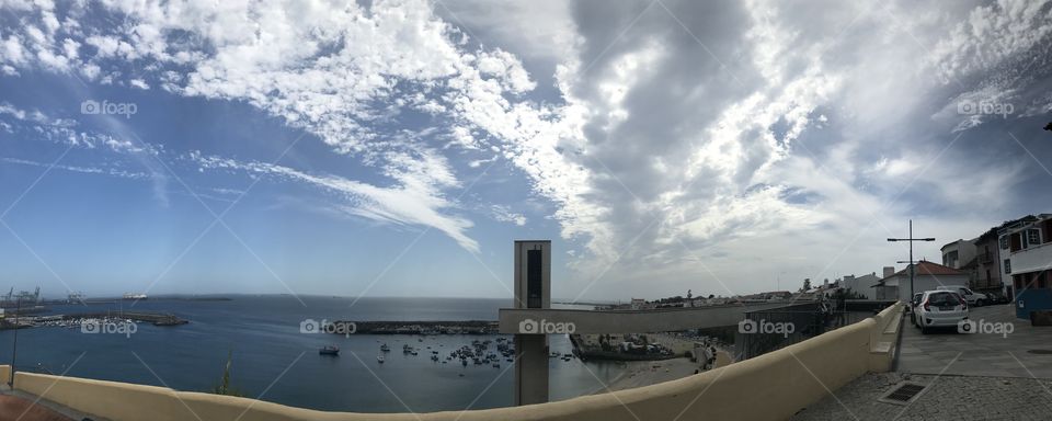 Panorâmica dos penedos, Sines