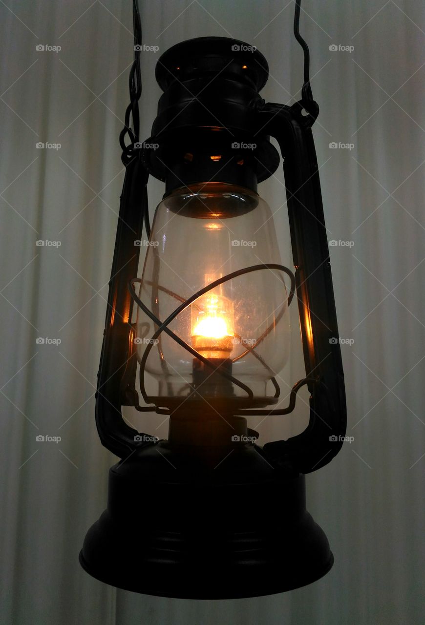 light from lamp