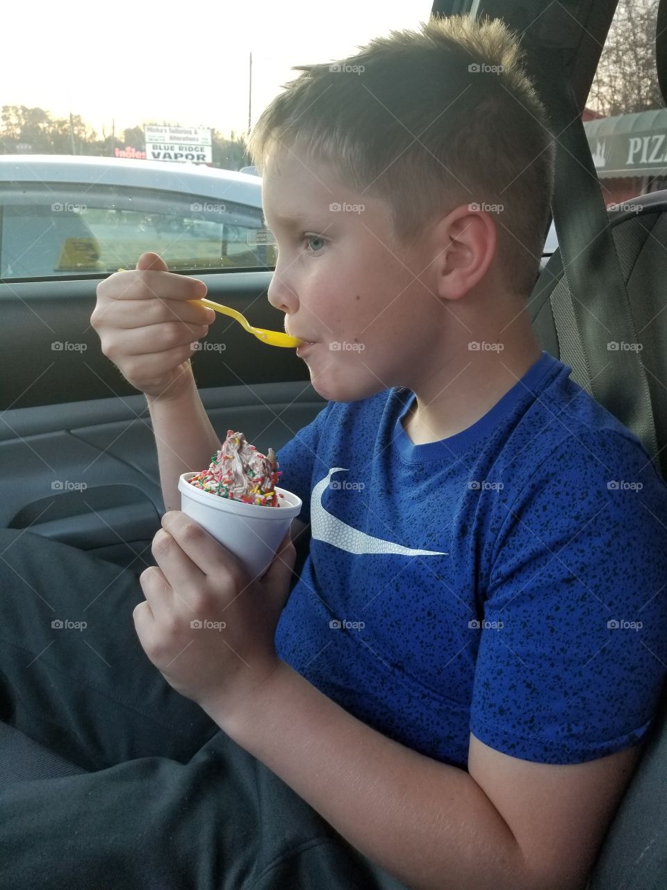 tasty ice cream treat