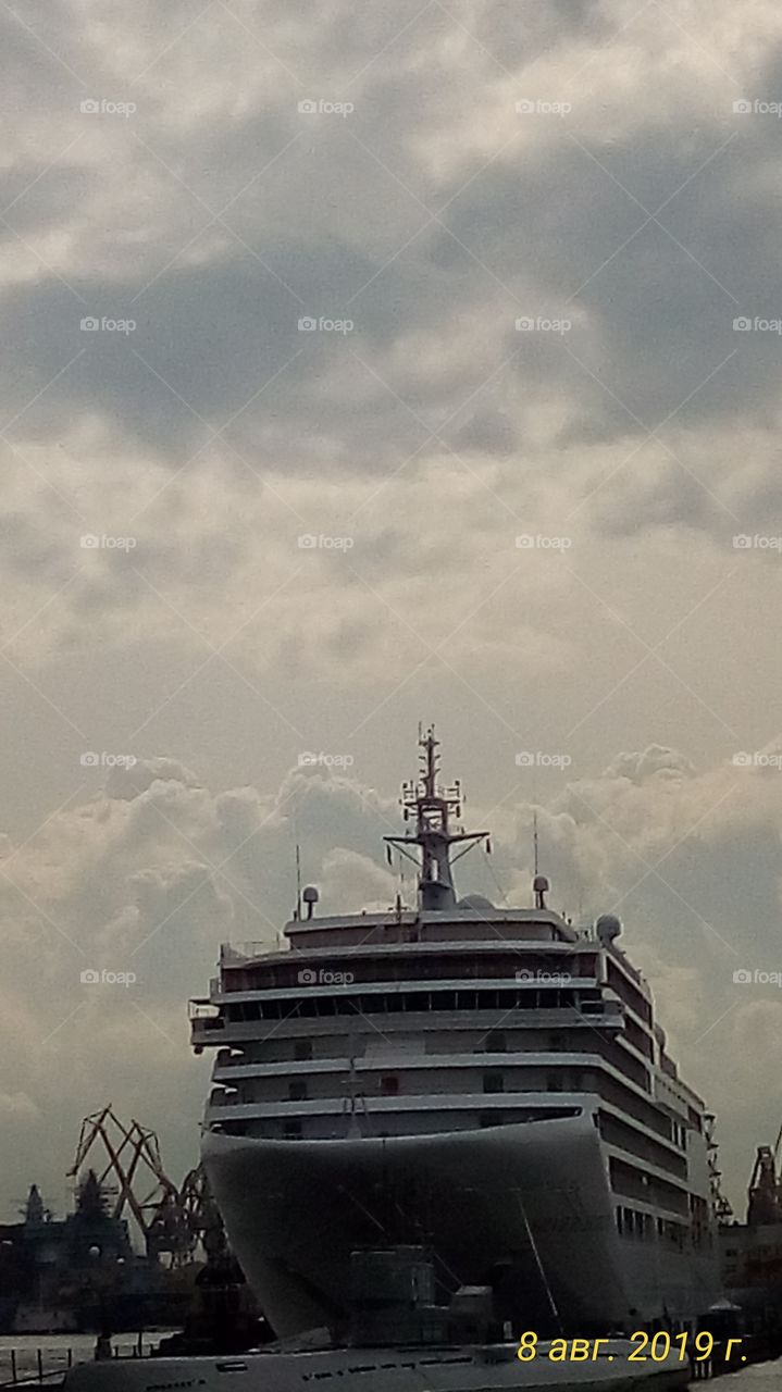 ship and sky
