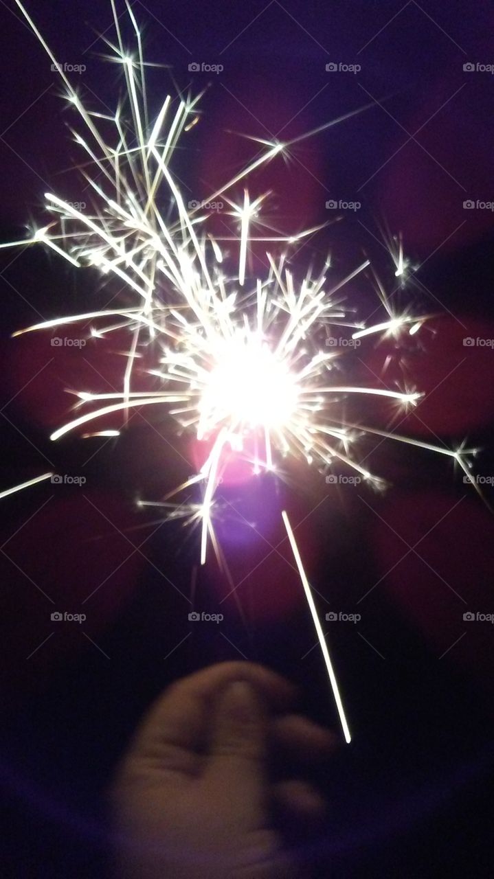 Sparkler fun for those summertime nights